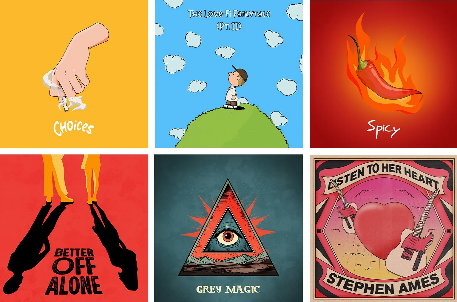 Album & Single Artworks 4