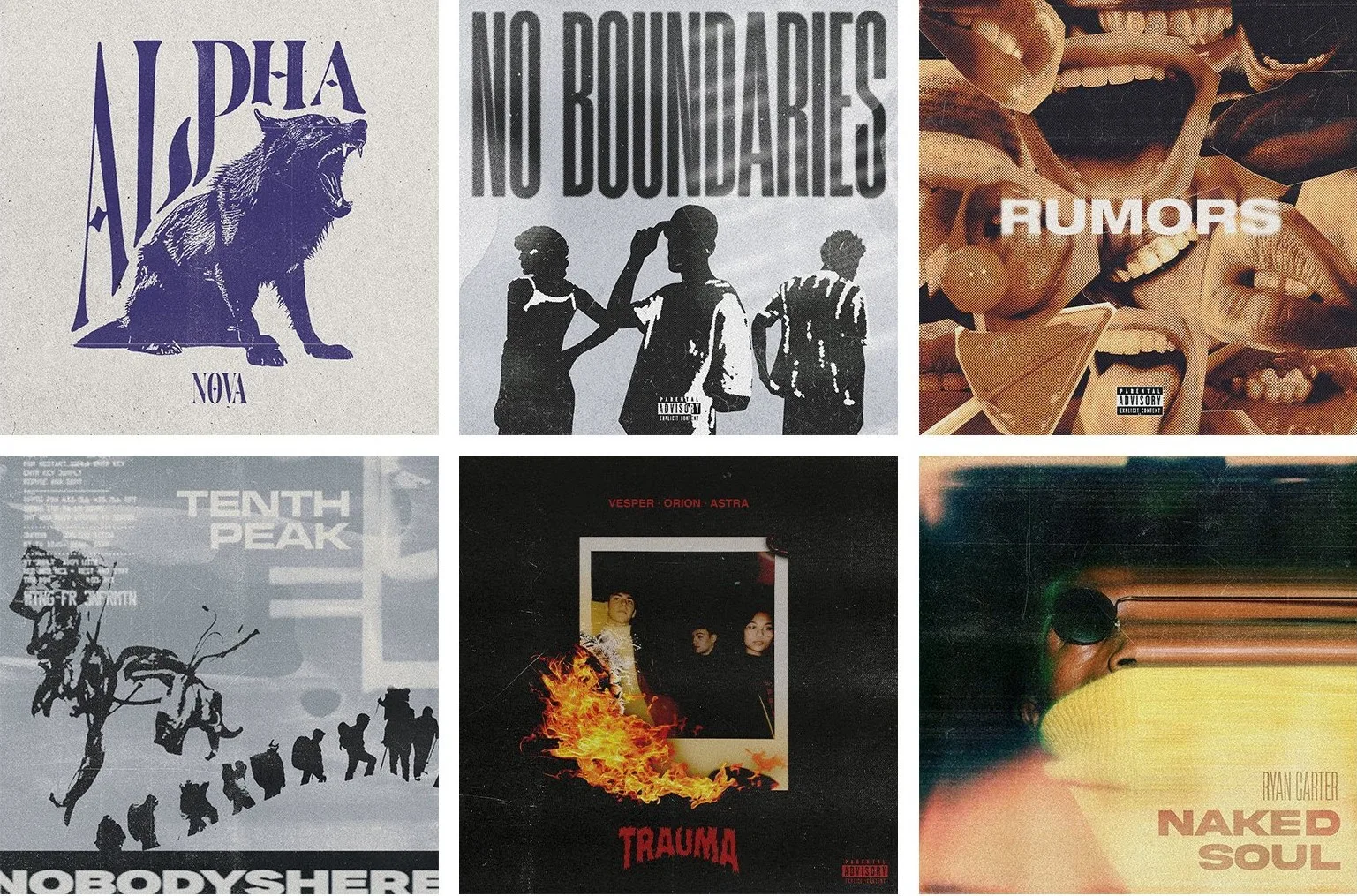 Album & Single Artworks 1